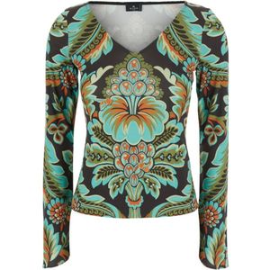 Etro, Dames, Tops, Veelkleurig, Maat: XS Jersey,