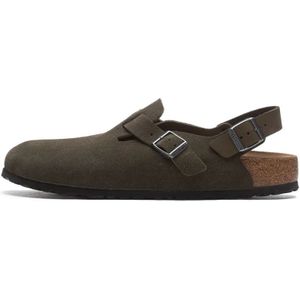 Birkenstock, Heren, Schoenen, Groen, Maat: 45 EU Leer,
