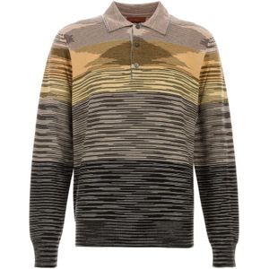 Missoni, Heren, Tops, Veelkleurig, Maat: 4XL Wol,