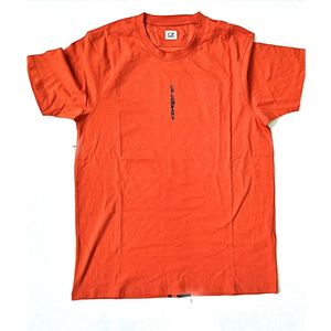 C.p. Company, Heren, Tops, Oranje, Maat: M Katoen,
