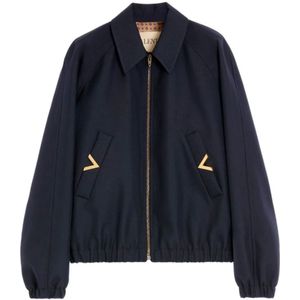 Valentino, Heren, Jassen, Blauw, Maat: L