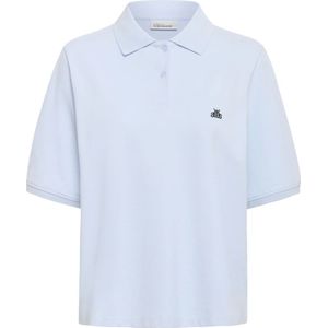 Karen by Simonsen, Dames, Tops, Blauw, Maat: L Katoen,