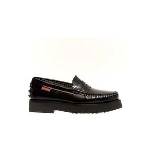 Tod's Lichtgewicht Geborsteld Zwart Loafer - Maat 36 , Black , Dames , Maat: 39 EU