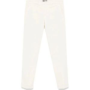 Fay, Heren, Broeken, Beige, Maat: W35 Katoen,