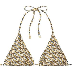 Tory Burch, Dames, Badkleding, Bruin, Maat: S Nylon,