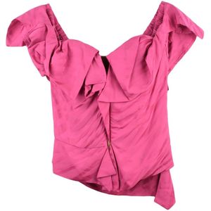 Vivienne Westwood, Dames, Blouses & Shirts, Roze, Maat: M Viscose,