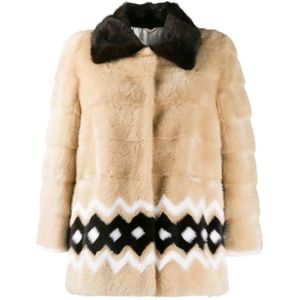 Simonetta Ravizza, Dames, Jassen, Beige, Maat: M