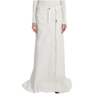 Ann Demeulemeester, Dames, Rokken, Wit, Maat: XS