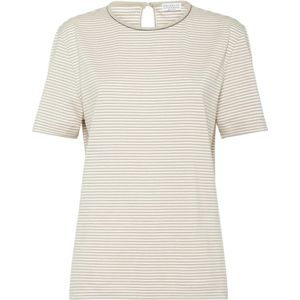 Brunello Cucinelli, Dames, Blouses & Shirts, Beige, Maat: L