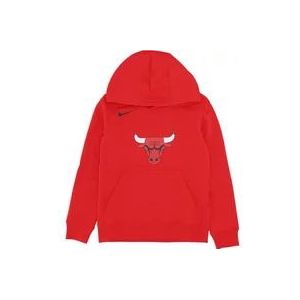 Nike NBA Club Logo Fleece Hoodie , Red , Heren , Maat: S