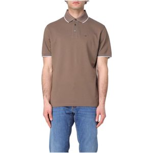 Emporio Armani, Heren, Tops, Bruin, Maat: M