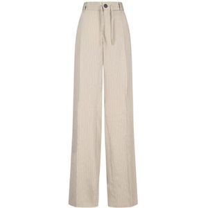 Darkpark, Dames, Broeken, Beige, Maat: W29 Modal,