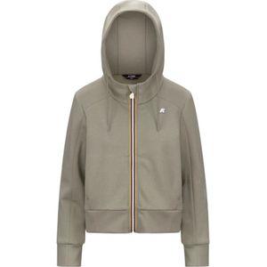 K-Way, Dames, Sweatshirts & Hoodies, Groen, Maat: M Poliester,