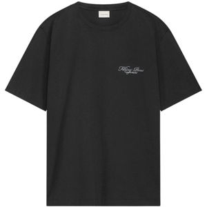 Filling Pieces, Heren, Tops, Zwart, Maat: S Vinyl,