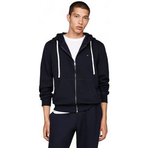 Tommy Hilfiger, Heren, Sweatshirts & Hoodies, Blauw, Maat: L Fleece,