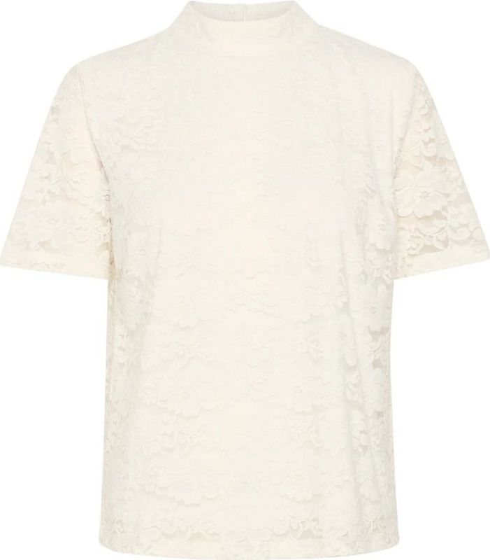 Cream Blouse 'Lasi'  wit