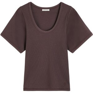 By Malene Birger, Dames, Tops, Bruin, Maat: XS Katoen,