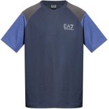 EA7 Emporio Armani - Train Athletic Colour Block 2 - T-shirt - Korte Mouwen