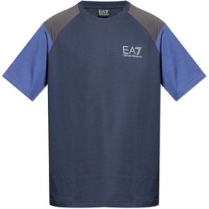 EA7 Emporio Armani - Train Athletic Colour Block 2 - T-shirt - Korte Mouwen