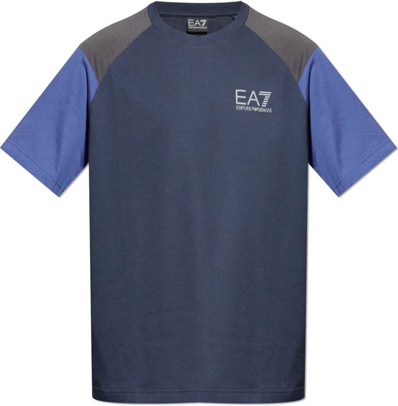 EA7 Emporio Armani - Train Athletic Colour Block 2 - T-shirt - Korte Mouwen