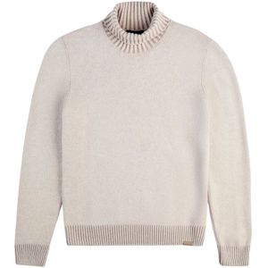 Fay, Heren, Truien, Beige, Maat: 2XL