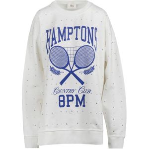 8Pm, Dames, Sweatshirts & Hoodies, Wit, Maat: S Katoen,