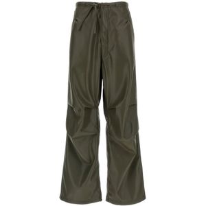 Darkpark, Dames, Broeken, Groen, Maat: 2XS Leer,