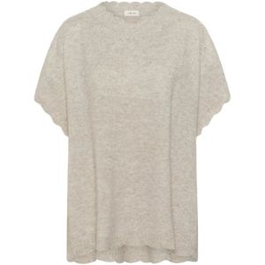 Cream, Dames, Truien, Beige, Maat: ONE Size