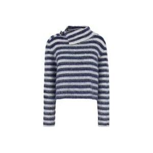 Jacquemus Kleurrijke Sweaters LE Pull Marina , Multicolor , Dames , Maat: M