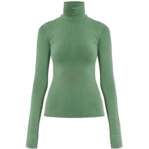 Perfect Moment, Dames, Truien, Groen, Maat: XS