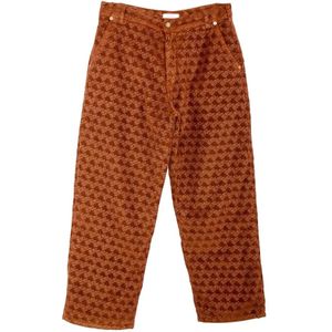 Erl, Heren, Broeken, Bruin, Maat: M