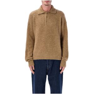 Ami Paris, Heren, Truien, Bruin, Maat: XS Wol,