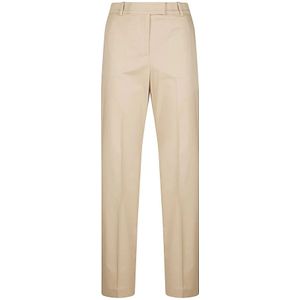 Eleventy, Dames, Broeken, Beige, Maat: L Katoen,