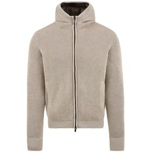 Moorer, Heren, Truien, Beige, Maat: M