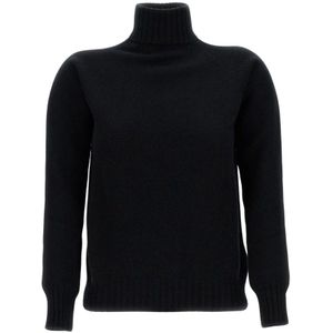 Drumohr, Dames, Truien, Zwart, Maat: L Wol,