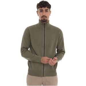 Hugo, Heren, Truien, Groen, Maat: 2XL Katoen,