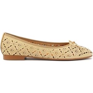 Kazar, Dames, Schoenen, Beige, Maat: 35 EU Leer,