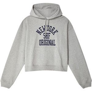 SKY High Farm, Heren, Sweatshirts & Hoodies, Grijs, Maat: L Katoen,