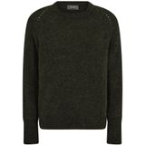 MOS Mosh, Dames, Truien, Groen, Maat: XS Wol,