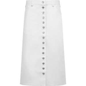 Courrèges, Dames, Rokken, Wit, Maat: S Katoen,