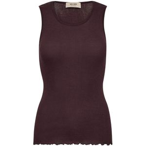 MOS Mosh, Dames, Tops, Bruin, Maat: S/M