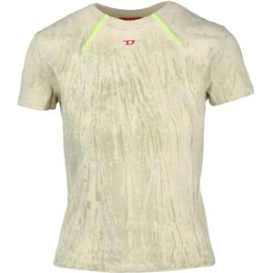 Diesel, Dames, Tops, Groen, Maat: S Katoen,