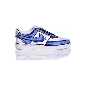 Nike Handgemaakte Lichtblauwe Sneakers , Multicolor , Heren , Maat: 41 EU