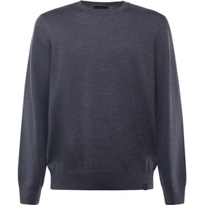 Fay, Heren, Truien, Blauw, Maat: 2XL Wol,