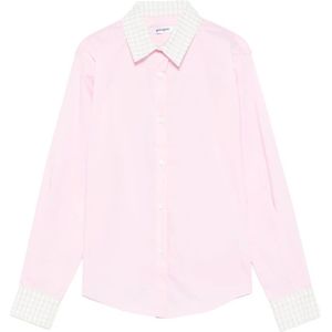 Gimaguas, Dames, Blouses & Shirts, Roze, Maat: XS Katoen,