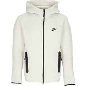 Nike, Heren, Sweatshirts & Hoodies, Wit, Maat: L