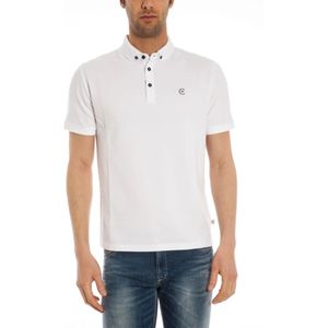 Cerruti 1881, Heren, Tops, Wit, Maat: S Katoen,