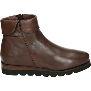 Everybody - 75898 - Enkellaarsjes - Bruin - G-wijdte - Synthetisch