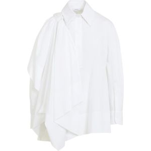 Givenchy, Dames, Blouses & Shirts, Wit, Maat: XS Katoen,
