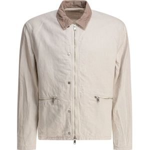 Nonnative, Heren, Jassen, Wit, Maat: L Denim,